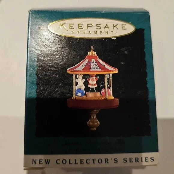 Hallmark Keepsake Miniature Ornament "Santa's Little Big Top 1995" - Picture 4 of 7